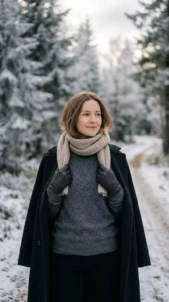 Cashmere Crewneck for Cold Days