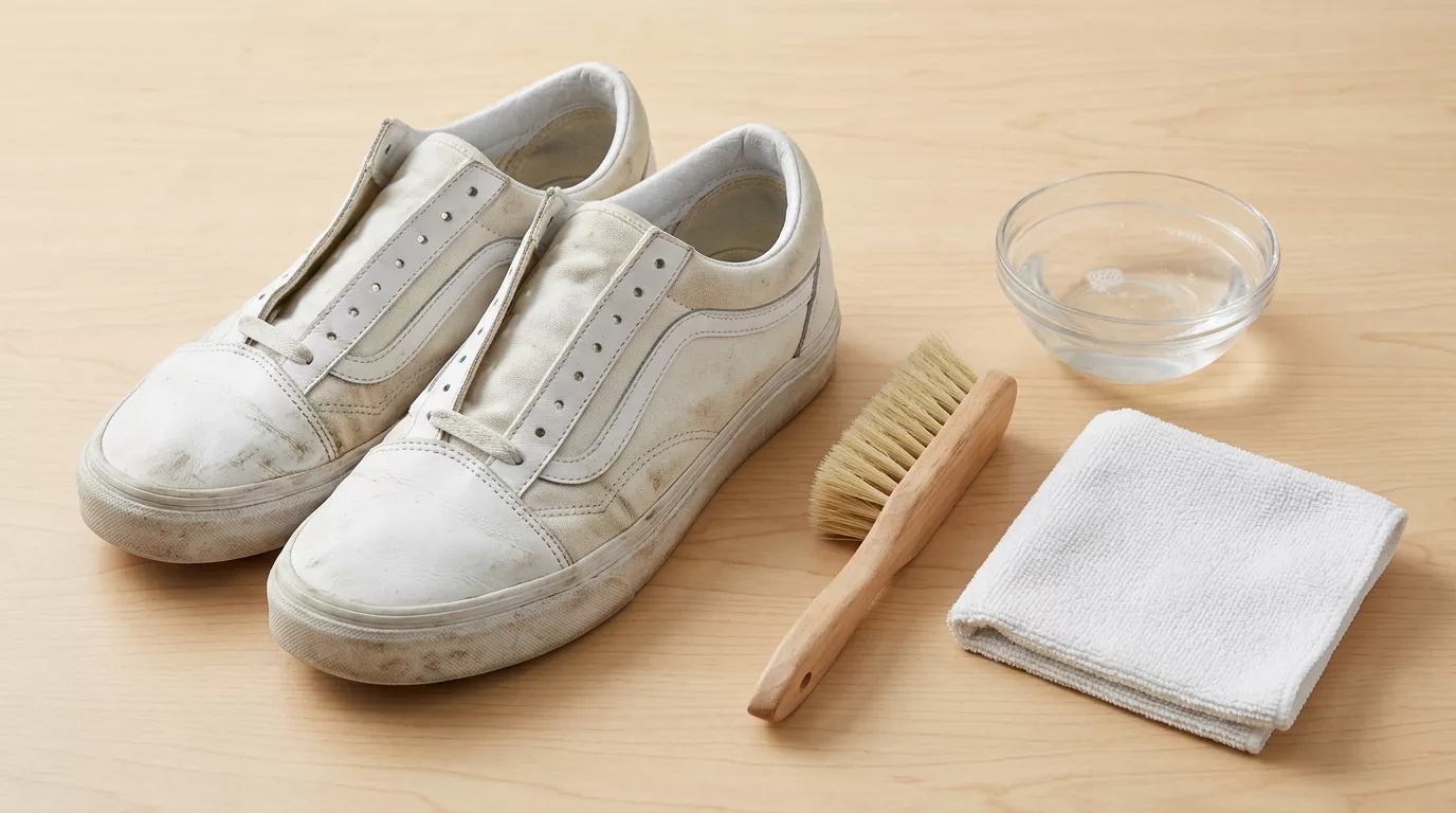 How to Clean White Sneakers