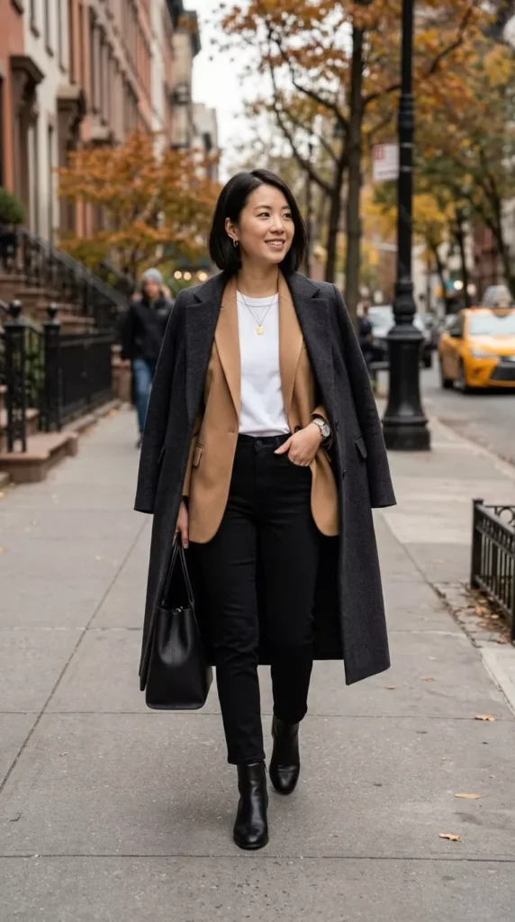 Black Cigarette Jeans for Clean, City-Friendly Outfits