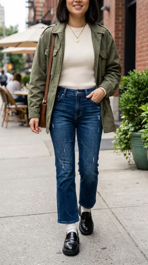 Cropped Bootcut for Showing Off Shoes Without Losing Height
