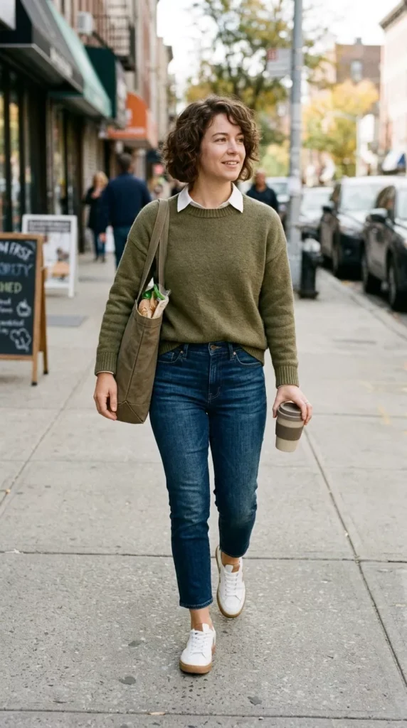 Cropped Slim Jeans with a Slight Ankle Gap