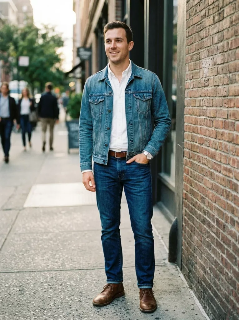 Double Denim, Different Washes