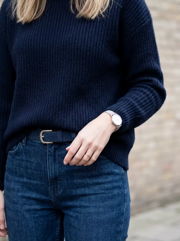 Monochrome Navy Layers for a Clean, Classy Look