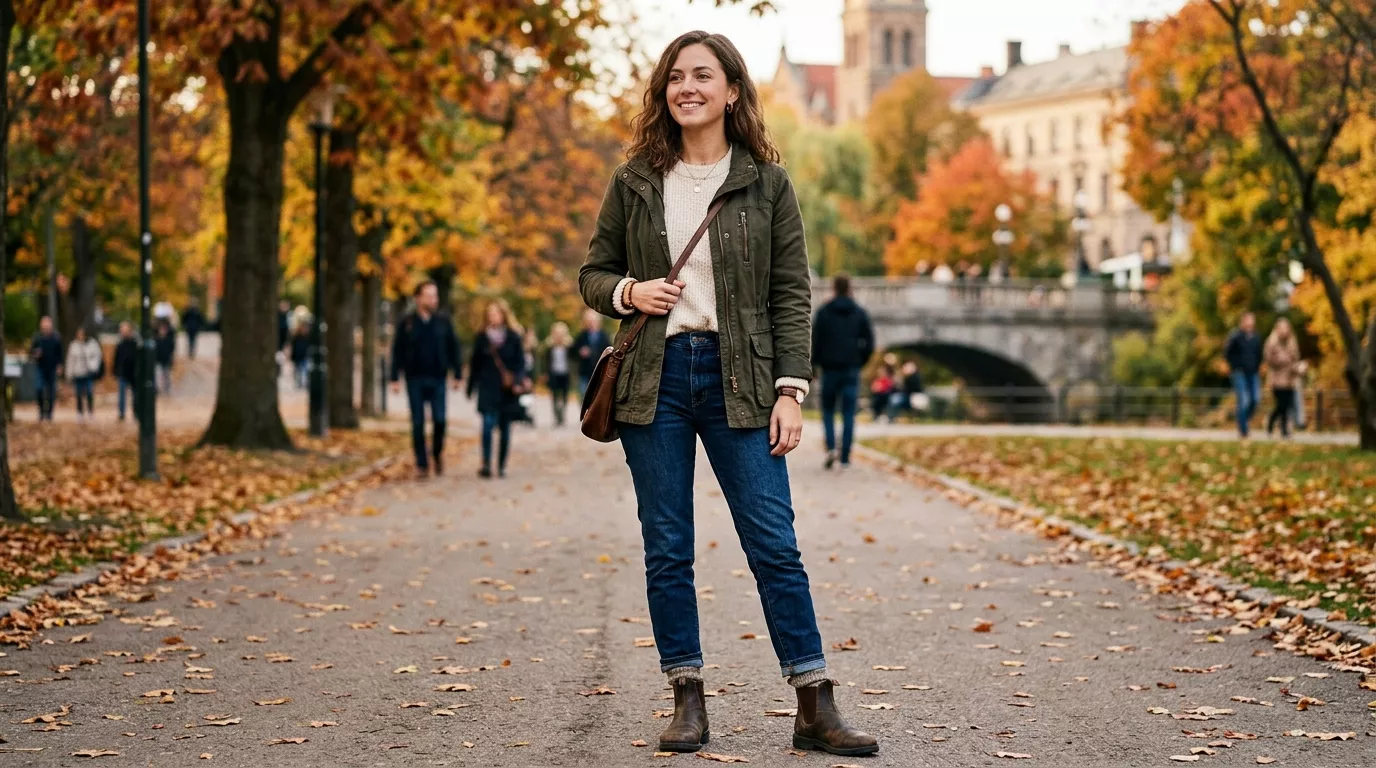 15 Effortless Outfit Ideas With Dark Blue Jeans