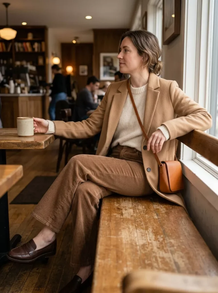 Relaxed Neutral Layers That Make a Casual Outfit Look Pulled Together