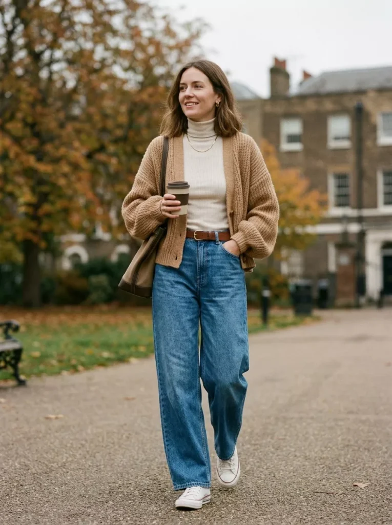 Relaxed Neutral Layers That Make a Casual Outfit Look Pulled Together