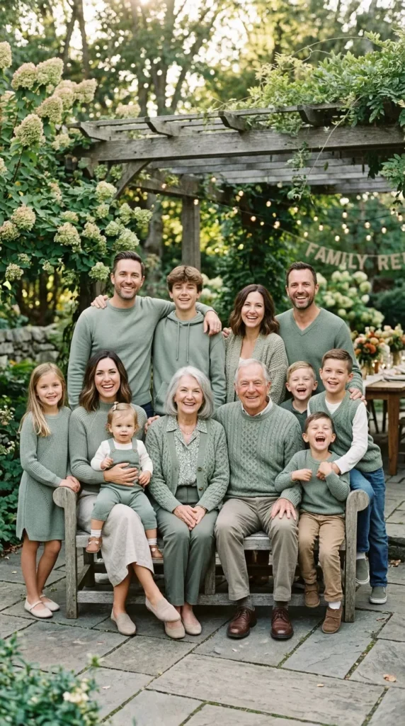 Sage Green Knits for Soft Coordination