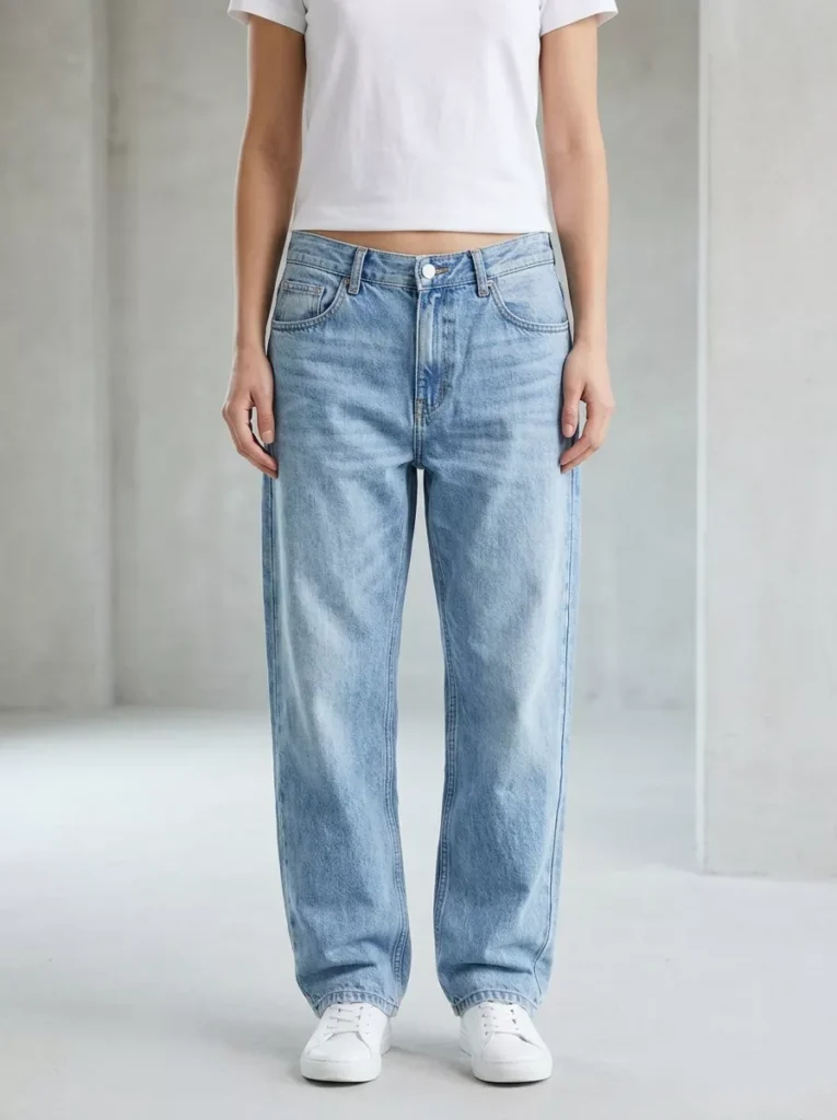 Set the waist where the slouch happens