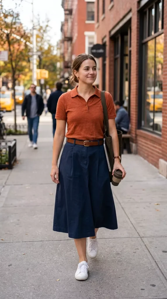 Textured Knit Polo for Casual-But-Structured Days