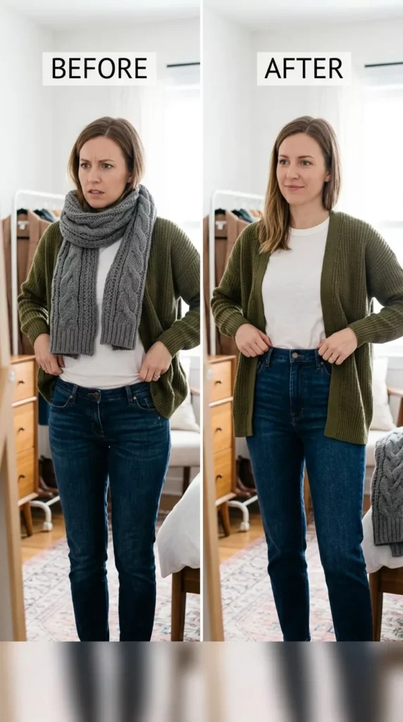 When the outfit still feels off