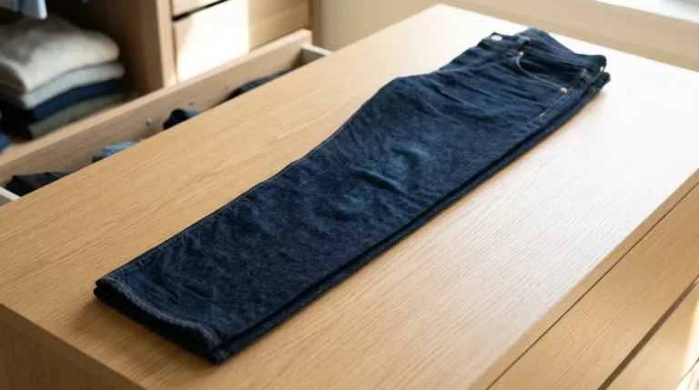 How To Fold Jeans To Save Space